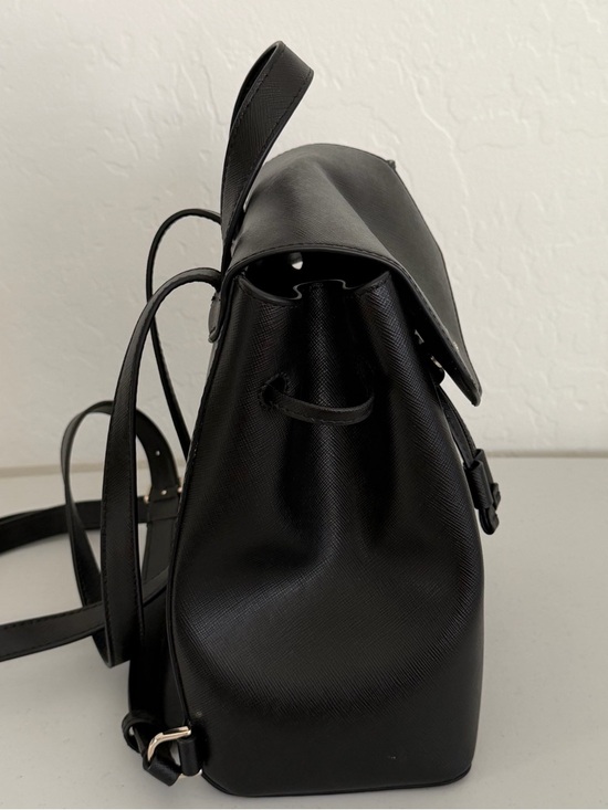 Kate Spade Lizzie Black Saffiano Leather Flap Backpack main image 4